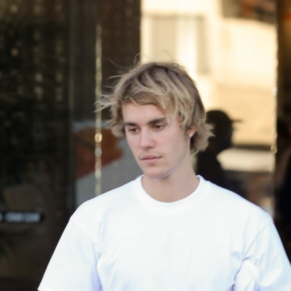 Justin Bieber à Los Angeles, le 13 février 2018