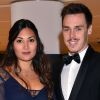 Louis Ducruet et sa compagne Marie lors de la 15e édition du Golden Foot Hublot Award, remis à Iker Casillas le 7 novembre 2017 à l'hôtel Mériden à Monaco. © Bruno Bebert/Bestimage