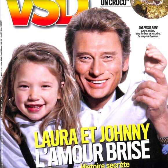 Couverture du magazine "VSD" en kiosques le 22 février 2018