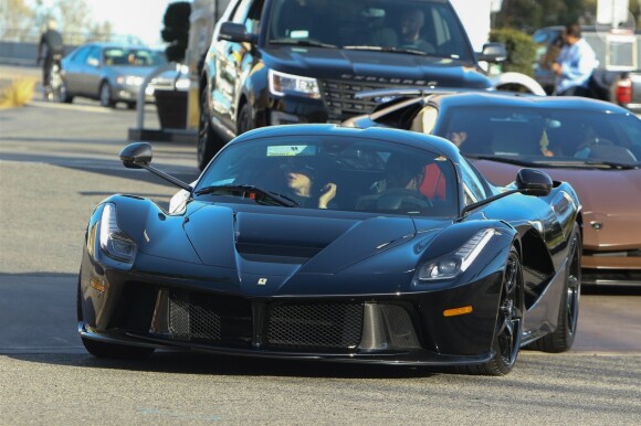 Kylie Jenner et son compagnon Travis Scott sont allés déjeuner au restaurant Nobu à Malibu, le 24 février 2018
