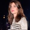 Charlotte Casiraghi arrive au défilé Saint Laurent à l'occasion de la Fashion Week de Paris pour les collelctions automne/hiver 2018/2019 le 27 février 2018