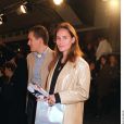 Dany Boon et Judith Godrèche - Défilé de mode Chanel à Paris en 1999