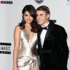 Selena Gomez et Justin Bieber aux American Music Awards en novembre 2011