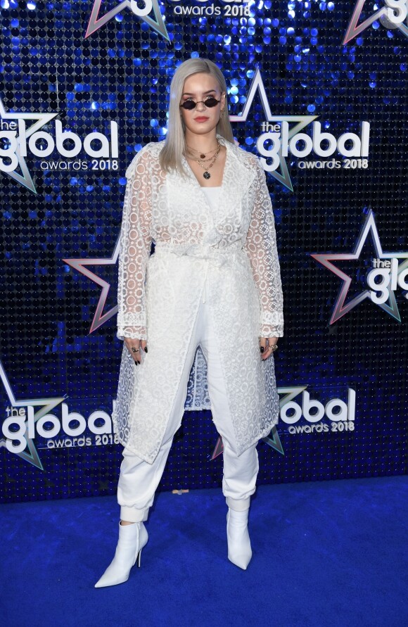 AnneMarie au photocall des "Global Awards 2018" à Londres, le 1er mars 2018.