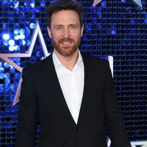 David Guetta au photocall des "Global Awards 2018" à Londres, le 1er mars 2018.