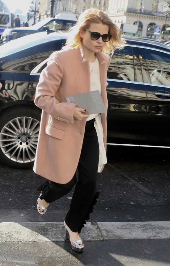 Mélanie Thierry - Défilé de mode prêt à porter Automne Hiver 2018/2019 "Stella McCartney" à l'Opéra Garnier. Paris, le 5 mars 2018. © CVS-Veeren/Bestimage