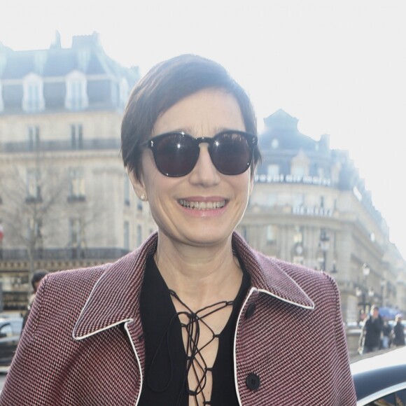 Kristin Scott Thomas - Défilé de mode prêt à porter Automne Hiver 2018/2019 "Stella McCartney" à l'Opéra Garnier. Paris, le 5 mars 2018. © CVS-Veeren/Bestimage