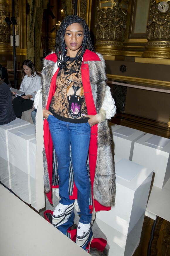 Selah Marley - Défilé de mode prêt à porter Automne Hiver 2018/2019 "Stella McCartney" à l'Opéra Garnier. Paris, le 5 mars 2018. © Olivier Borde / Bestimage
