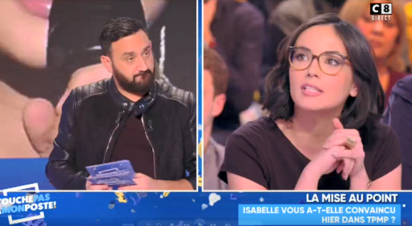 Agathe Auproux dans  "TPMP", 7 février 2018, C8