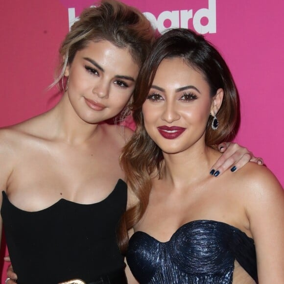 Selena Gomez, Francia Raisa à la soirée Billboard Women In Music Awards "Icon Award" au Ray Dolby Ballroom à Hollywood, le 30 novembre 2017