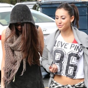 Selena Gomez et Francia Raisa à Beverly Hills le 8 mars 2013