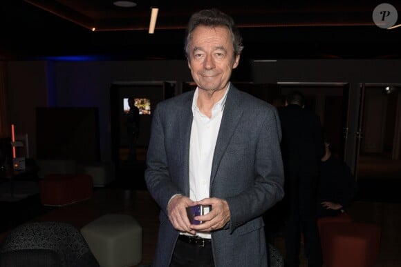 Exclusif - Michel Denisot lors du concert de Suprême NTM (Joeystarr et Kool Shen) à L'AccorHotels Arena à Paris le 10 mars 2018.