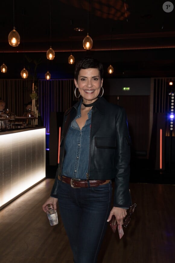 Exclusif - Cristina Cordula lors du concert de Suprême NTM (Joeystarr et Kool Shen) à L'AccorHotels Arena à Paris le 10 mars 2018.