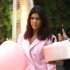 Kourtney Kardashian - Les célébrités quittent la "Baby shower" de K. Kardashian, enceinte, à l'hôtel Bel air de Beverly Hills le 10 mars 2018.