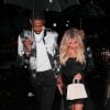 Tristan Thompson et sa compagne Khloe Kardashian, enceinte - Tristan Thompson fête son 27 ème anniversaire avec ses amis et sa famille à Los Angeles le 10 mars 2018.