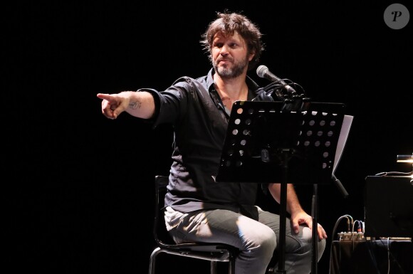 Exclusif - Bertrand Cantat sur scène à Cenon, le 22 septembre 2016. © Patrick Bernard/ Bestimage
