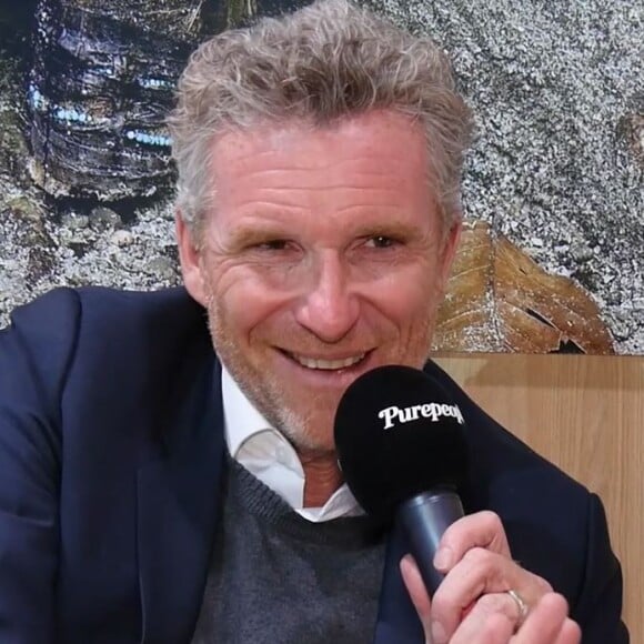 Denis Brogniart en interview pour Purepeople, février 2018