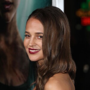 Alicia Vikander à la première de Tomb Raider au TCL Chinese Theatre à Hollywood, le 12 mars 2018