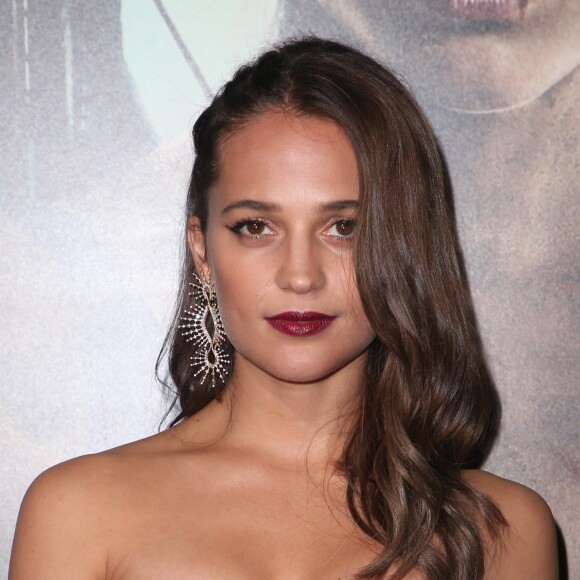 Alicia Vikander à la première de Tomb Raider au TCL Chinese Theatre à Hollywood, le 12 mars 2018