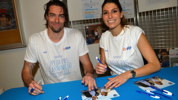 Laury Thilleman et Camille Lacourt : Le plus beau duo de l'Unicef