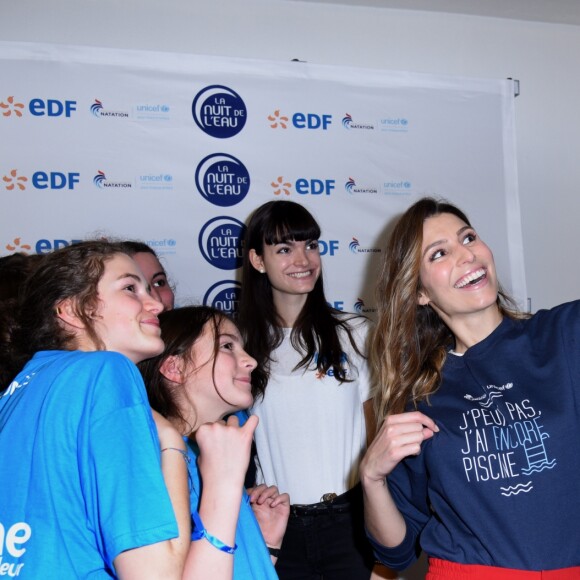 Laury Thilleman - 11e édition de la Nuit de l'eau Unicef à Vanves, le 17 mars 2018.