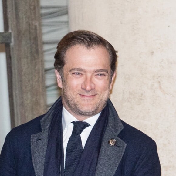 Le violoniste Renaud Capuçon - Le grand-duc et la grande-duchesse de Luxembourg assistent au dîner d'Etat organisé au Palais de l'Elysée par le président de la République et la première dame à l'occasion d'une visite d'Etat en France à Paris, le 19 mars 2018. © Jacovides-Moreau/Bestimage