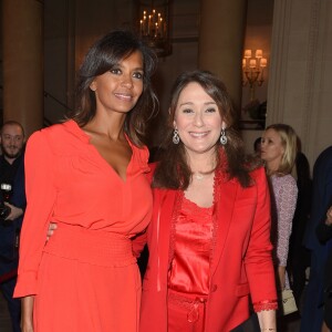 Karine Le Marchand et Daniela Lumbroso - Soirée de Gala de bienfaisance de La Fondation pour la Recherche en Physiologie à l'hôtel George V à Paris le 19 mars 2018. © Coadic Guirec/Bestimage