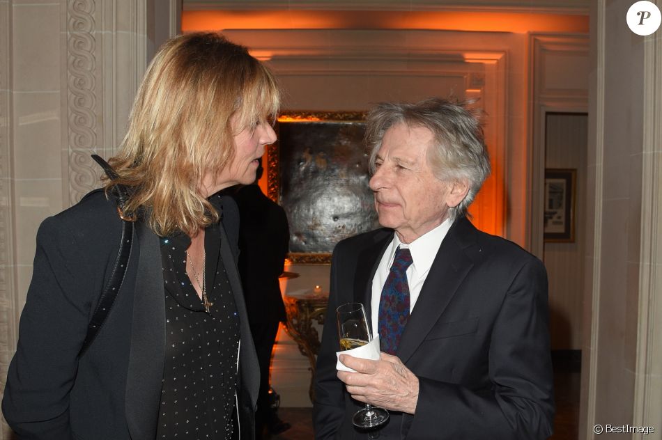 Virginie Coupérie-Eiffel et Roman Polanski - Soirée de Gala de bienfaisance de La Fondation pour la Recherche en Physiologie à l&#039;hôtel George V à Paris le 19 mars 2018. © Coadic Guirec/Bestimage