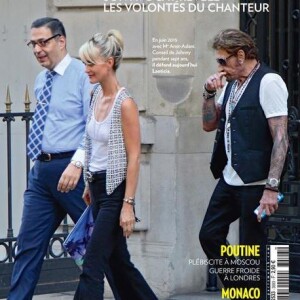 Couverture du magazine "Paris Match" en kiosques le 22 mars 2018.