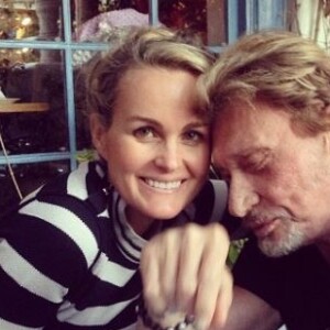 Laeticia et Johnny Hallyday sur Instagram le 1er février 2013.