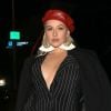 Christina Aguilera arrive au restaurant Craig à West Hollywood le 24 janvier 2018.