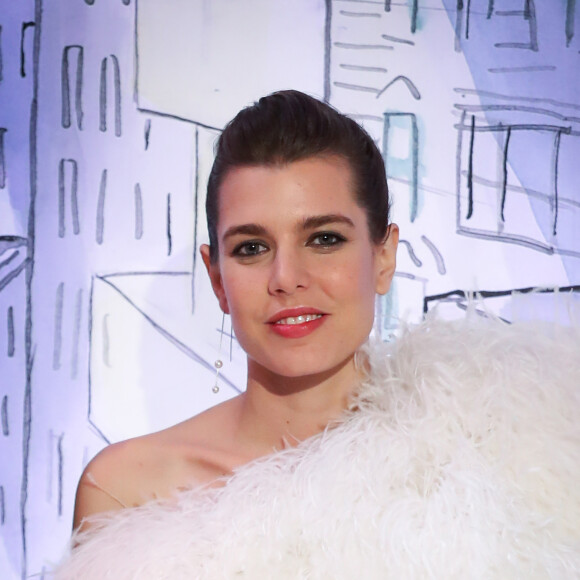 Charlotte Casiraghi au 64e Bal de la Rose sur le thème de Manhattan dans la Salle des Etoiles au Sporting Monte-Carlo à Monaco le 24 mars 2018. © Olivier Huitel / Pool Restreint Monaco / Bestimage
