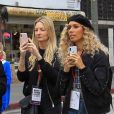 Leona Lewis - Les célébrités et des centaines de milliers de manifestants protestent contre les armes à feu (March For Our Lives) à Los Angeles, le 24 mars 2018