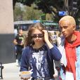 Jaden Smith et sa petite amie Odessa Adlon - Les célébrités et des centaines de milliers de manifestants protestent contre les armes à feu (March For Our Lives) à Los Angeles, le 24 mars 2018