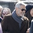 George Clooney et sa femme Amal Alamuddin Clooney - Les célébrités et des centaines de milliers de manifestants protestent contre les armes à feu (March For Our Lives) à Washington, DC, le 24 mars 2018