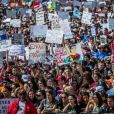 Les familles des victimes de Marjory Stoneman Douglas protestent contre les armes à feu (March For Our Lives) à Parkland, le 24 mars 2018