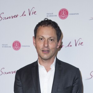 Exclusif - Marc-Olivier Fogiel lors du dîner caritatif "Sauver la vie" au profit de la Fondation Descartes, au Pavillon Ledoyen. Paris, le 23 novembre 2017. © Olivier Borde/Bestimage