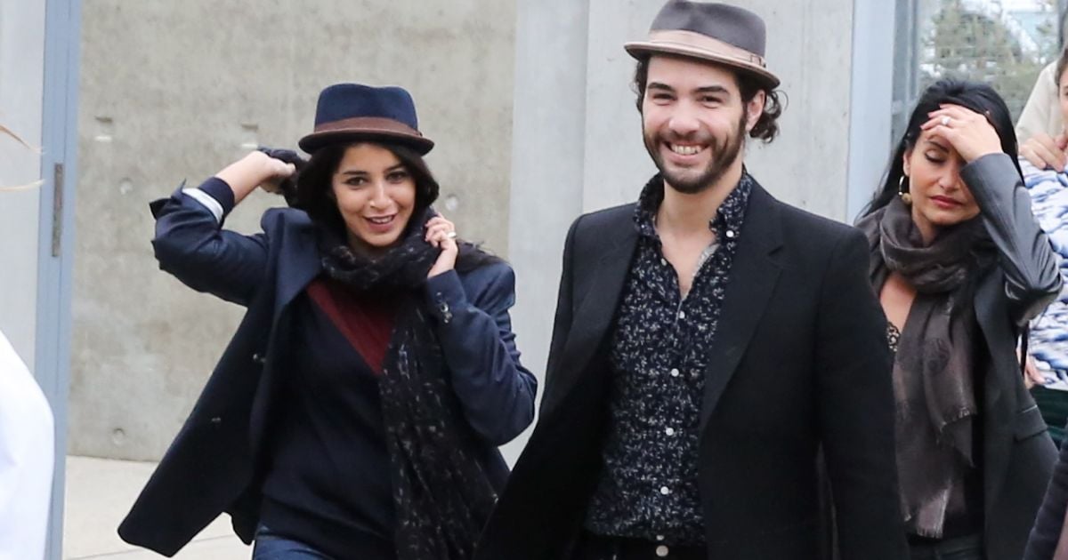 Leïla Bekhti, son chéri Tahar Rahim et leur fils: 