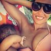 Cyntyhia Brown allaite sa fille, Instagram, septembre 2017