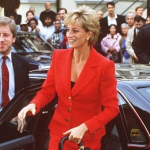 Diana, Princesse de Galles à Londres. Octobre 1996.