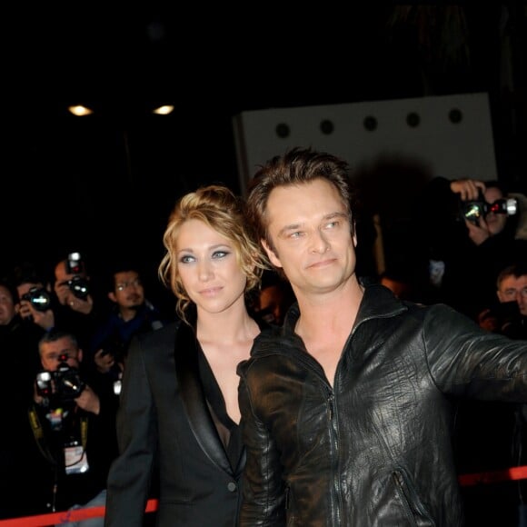 Laura Smet et David Hallyday à la soirée des NRJ Music Awards 2010 à Cannes le 23 janvier 2010.