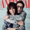 Charlotte Gainsbourg et Yvan Attal en couverture du magazine "Vanity Fair", numéro d'avril 2018.