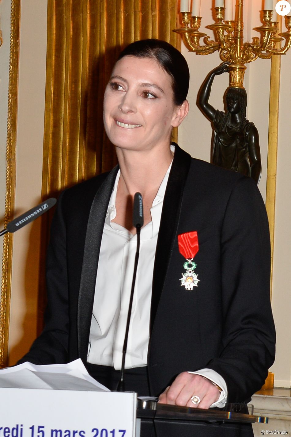 MarieAgnès Gillot Cérémonie de remise des insignes de chevalier de l