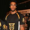 Tony Yoka - Célébrités lors du deuxième combat professionnel "La conquête" entre le français T. Yoka et l'américain J. Rice au Zénith de Paris, France, le 14 octobre 2017. © CVS/Bestimage