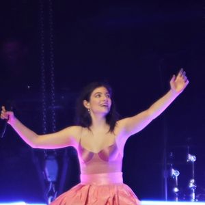 Exclusif - Concert de Lorde à Vancouver au Canada pour son Album Melodrama à l'occasion de la journée internationale de femme à Vancouver le le 9 mars 2018.  Exclusive - Germany call for price - New Zealand singer, Lorde, changes her outfit and continued her hit tour for her 'Melodrama' album at Rogers Arena in Vancouver on International Womens Day March 9, 2018.09/03/2018 - Vancouver