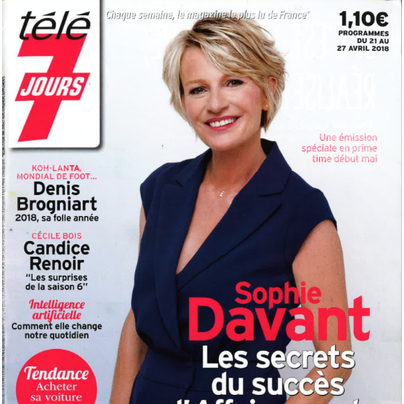 Télé 7 jours, avril 2018.