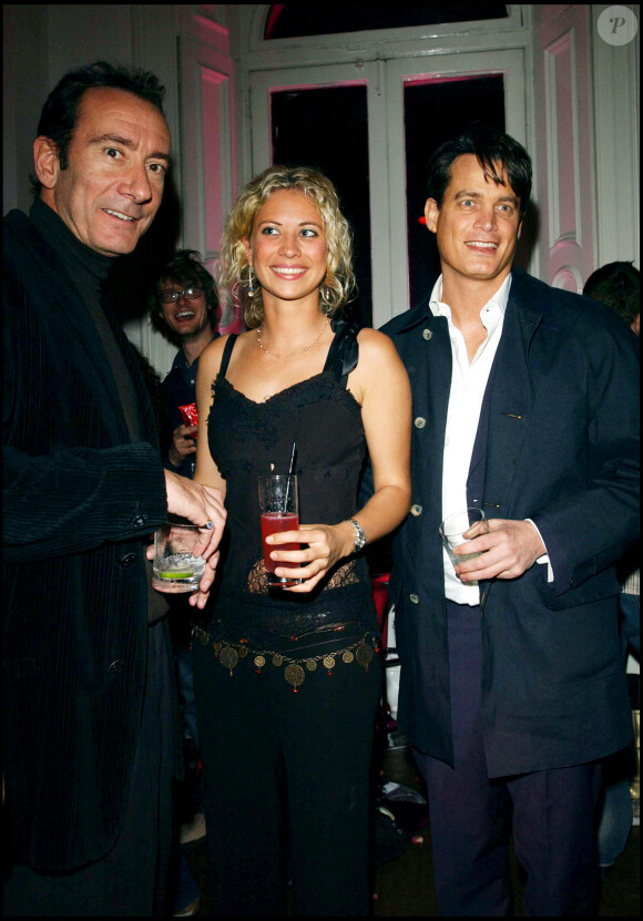 Robert Hanson, Holly Branson et Matthew Mellon à Londres. Mai 2005.