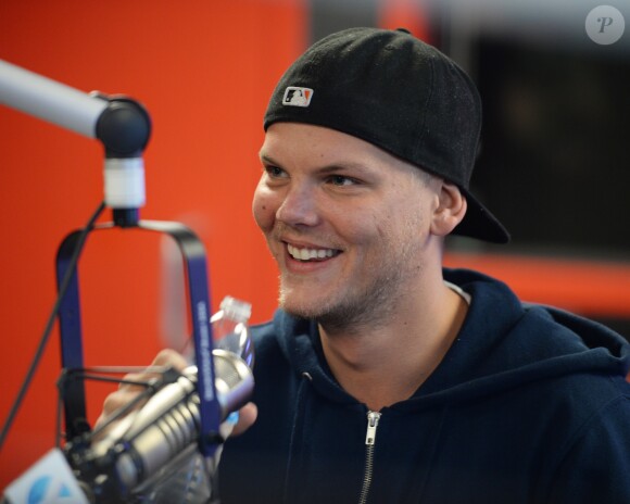 Le DJ Avicii sur Radio Y-100 à Fort Lauderdale le 12 février 2016.