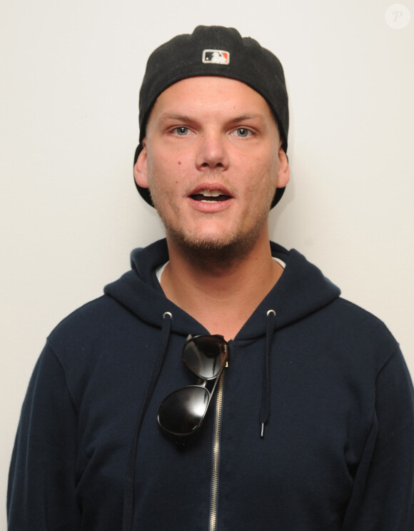 Le DJ Avicii sur Radio Y-100 à Fort Lauderdale le 12 février 2016.