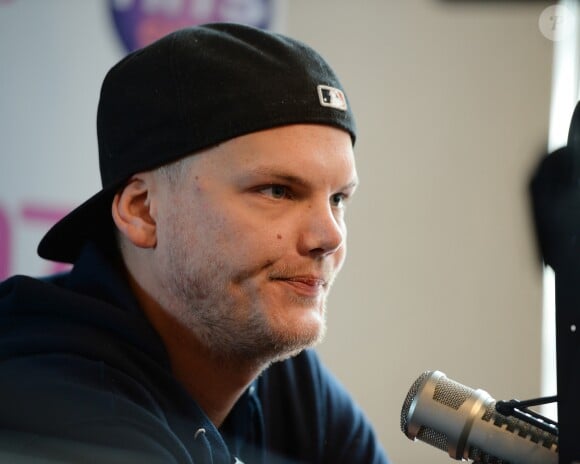 Le DJ Avicii sur Radio Y-100 à Fort Lauderdale le 12 février 2016.